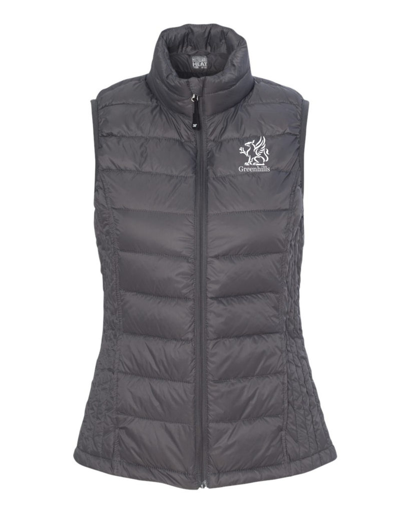 Women's Down Vest Threads Custom Gear