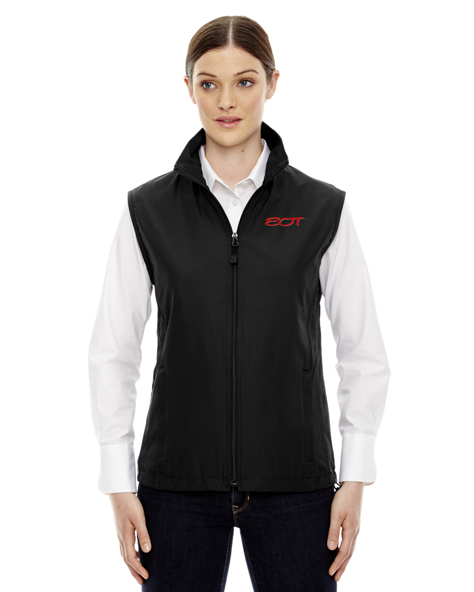 Women's Soft Shell Vest Threads Custom Gear