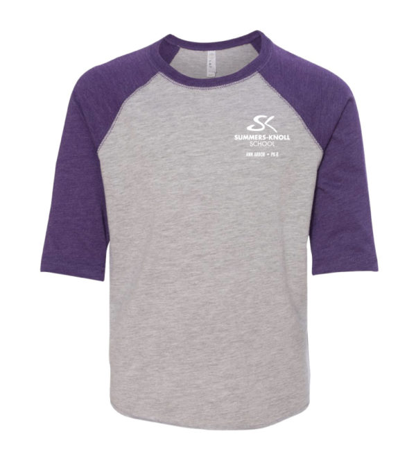 Toddler 3/4 Sleeve B-Ball Tee - Image 2