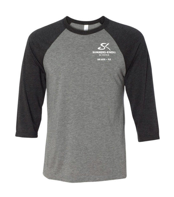 Adult 3/4 Sleeve B-Ball Tee - Image 2
