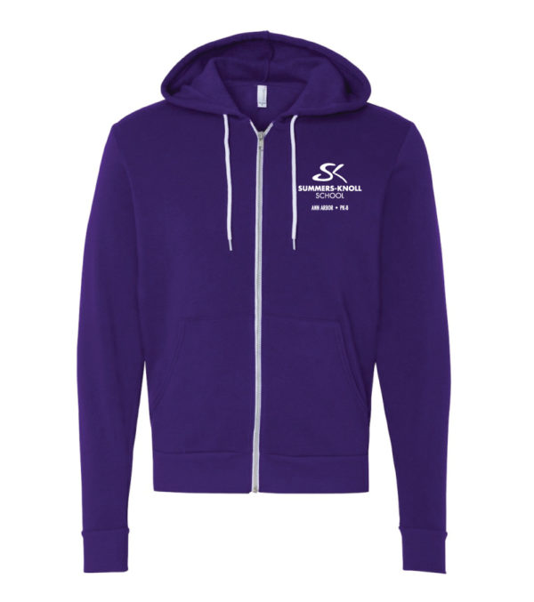 Adult Lt. Weight Full-Zip Hoodie - Image 2