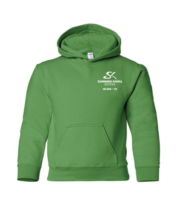 Youth Hooded Sweatshirt - Image 4