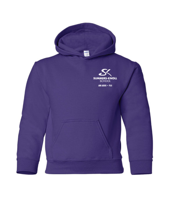 Youth Hooded Sweatshirt - Image 3