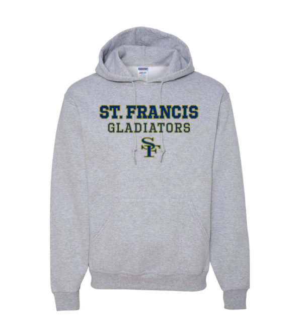 Unisex Basic Hooded Sweatshirt [GIL18500] - Image 2