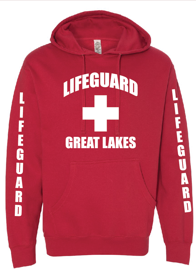 Great Lakes Lifeguard Hoodie - Threads Custom Gear