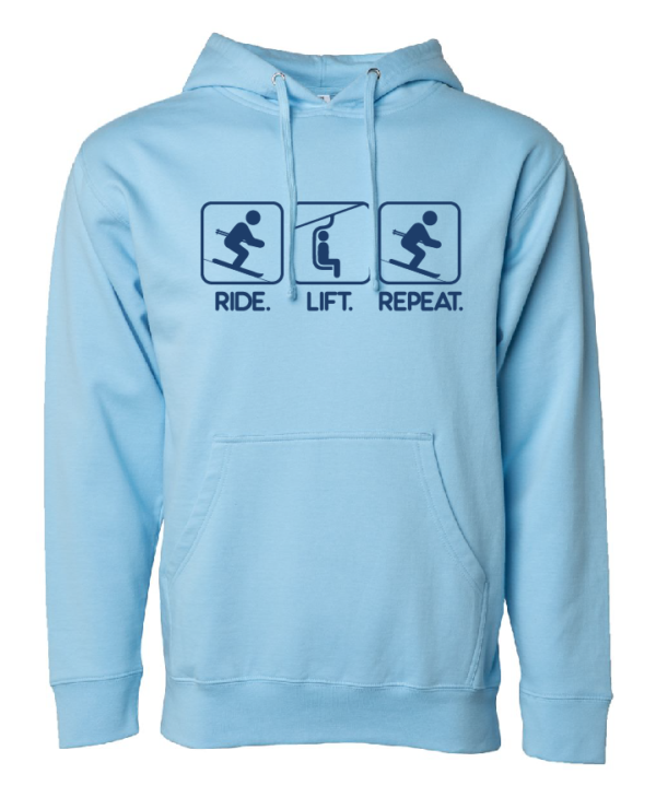Ride Lift Repeat Hoodie - Image 2