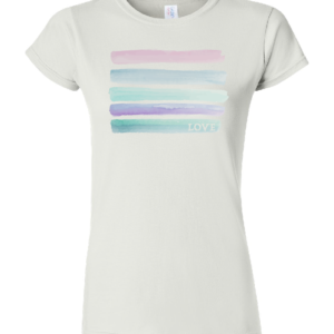 Watercolor Love Womens Tee