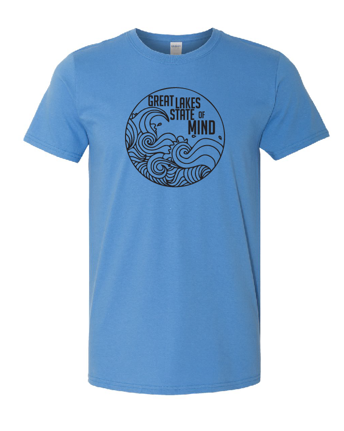 Great Lakes State of Mind Tee - Threads Custom Gear