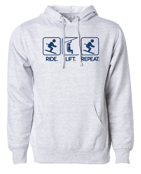 Ride Lift Repeat Hoodie - Image 3