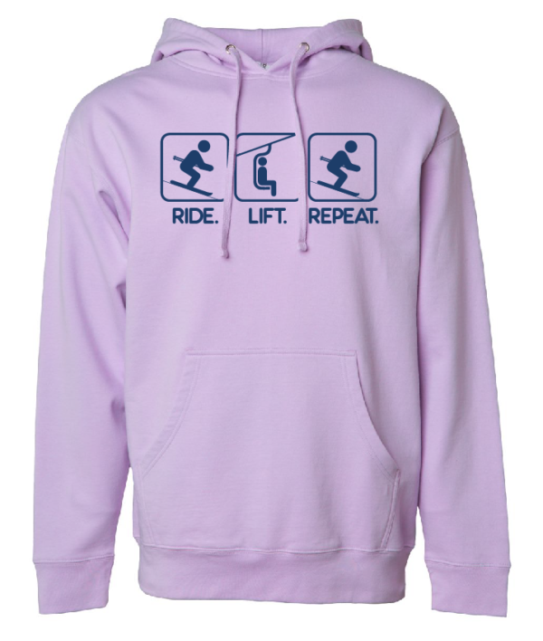 Ride Lift Repeat Hoodie - Image 4