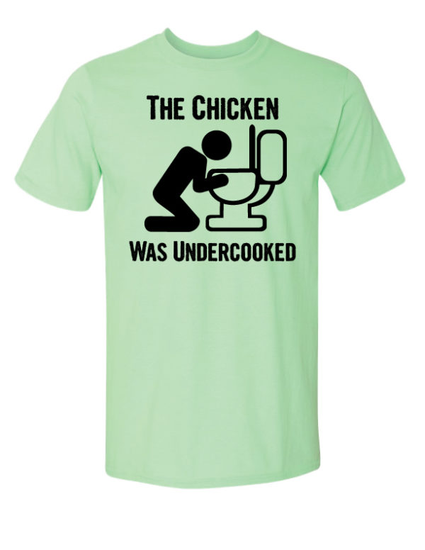PUKE! - The Chicken Was Undercooked T Shirt - Image 2