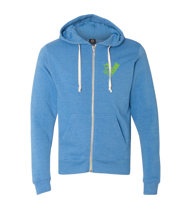 Adult Unisex Full-Zip Hooded Sweatshirt - Threads Custom Gear