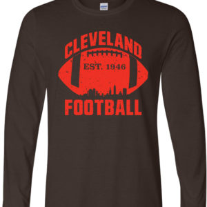 Cleveland Football Long Sleeve Tee