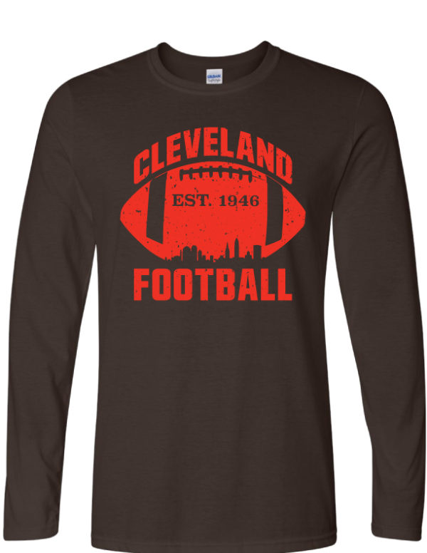 Cleveland Football Long Sleeve Tee