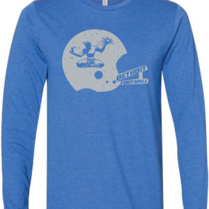 Detroit Football Long Sleeve Tee