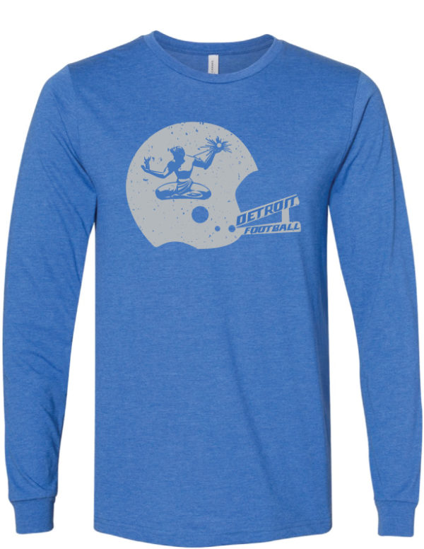 Detroit Football Long Sleeve Tee