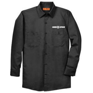 Unisex Long Sleeve Button Work Shirt [SP14]