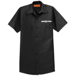 Unisex Short Sleeve Button Work Shirt [SP24]