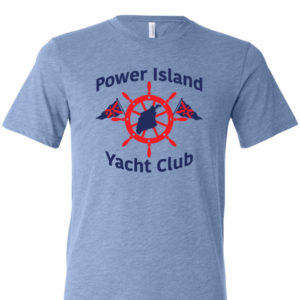 Power Island Yacht Club Triblend Tee