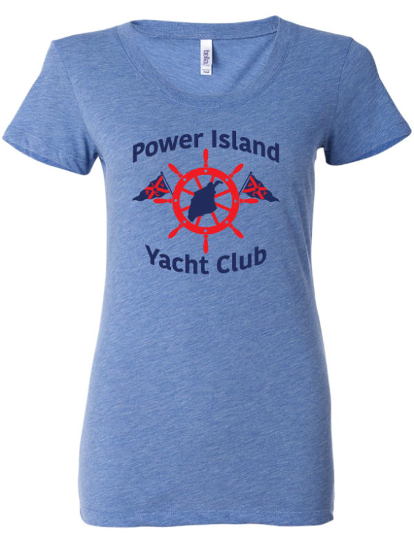 Power Island Yacht Club Triblend Tee - Image 2