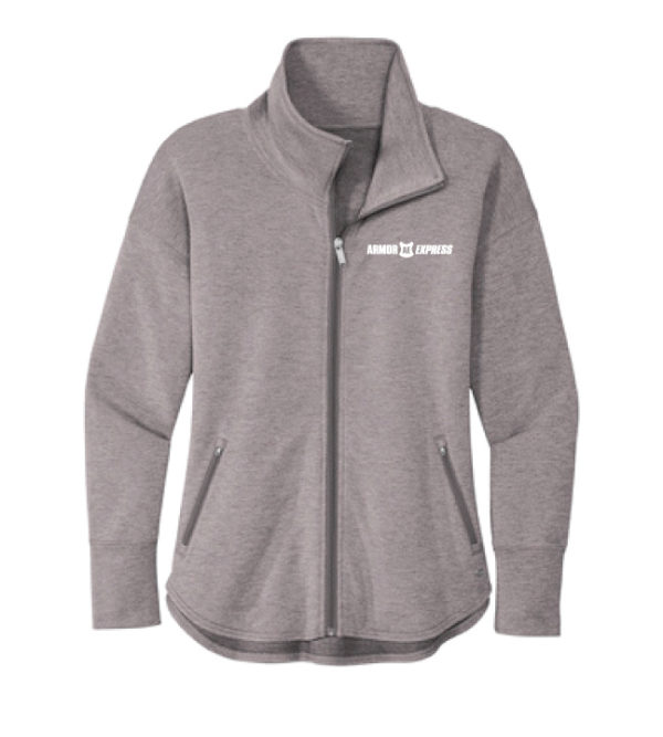 Ladies Full-Zip Fleece [LOG812] - Image 2