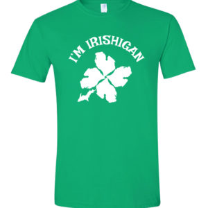 "I'm Irishigan" MI Clover Tee