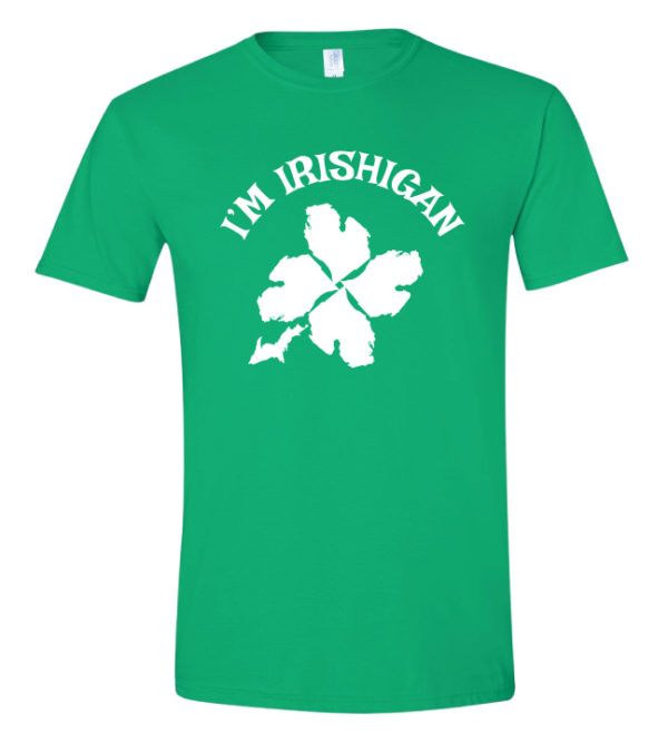 "I'm Irishigan" MI Clover Tee