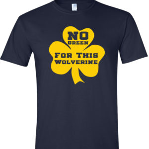 U of M St. Patricks Day T Shirt