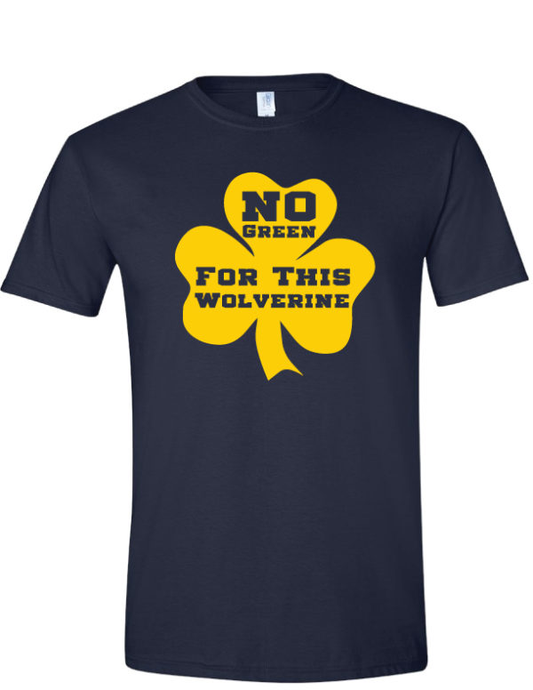 U of M St. Patricks Day T Shirt