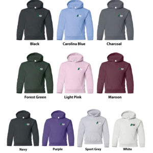 Youth Unisex Hooded Sweatshirt [GIL-18500B]