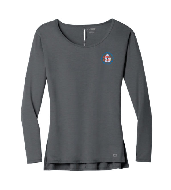 Women's Long Sleeve Tunic Top [LOG802] - Image 2