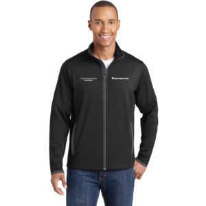 Men's Sport-Wick Contrast Full-Zip Jacket