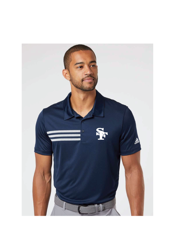 Kader abortus Beschuldigingen Men's Adidas 3-Stripes Chest Sport Shirt - A324 - Threads Custom Gear