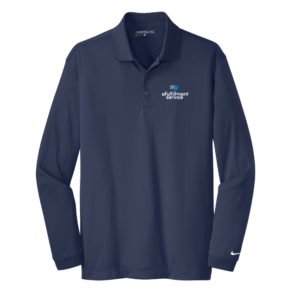 Men's Nike Dri-FIT Long Sleeve Polo [Nike 466364]