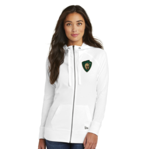 New Era® Ladies Sueded Cotton Blend Full-Zip Hoodie [LNEA122]