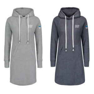 Women's Suzie Hooded Sweatshirt Dress [W2340|L#1|SLV]