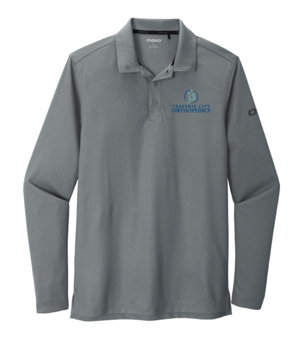 Men's Long Sleeve Polo [OG105] - Image 2