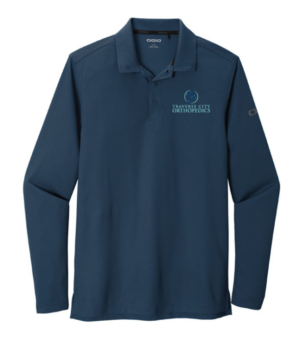 Men's Long Sleeve Polo [OG105] - Image 3