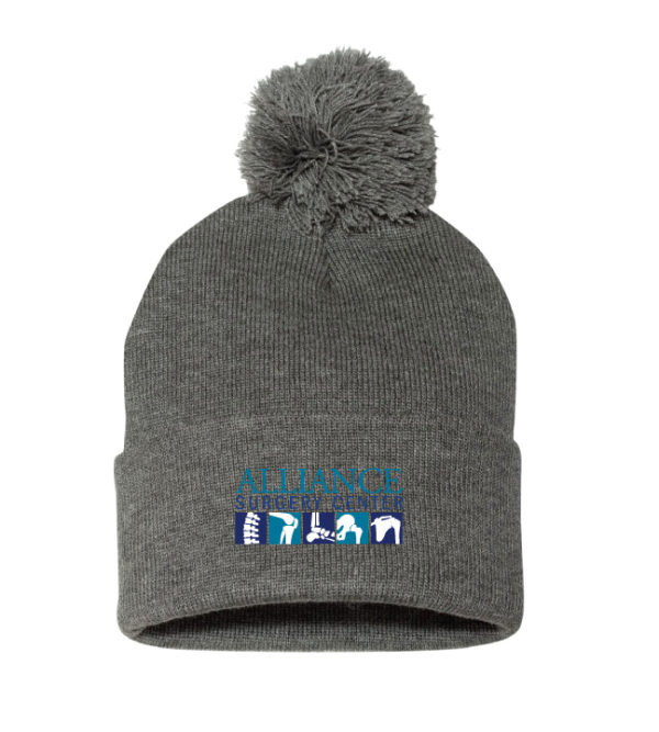 Pom-Pom Knit Beanie [SP15]