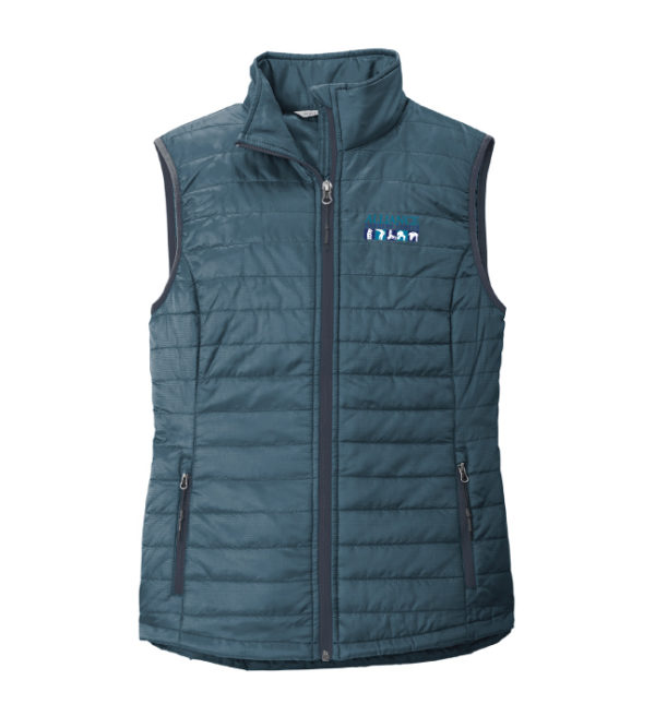 Women's Packable Puff Vest [L851] - Image 2
