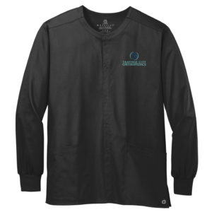Women's Snap-Front Scrub Jacket [WW3080]