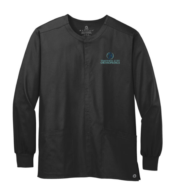 Women's Snap-Front Scrub Jacket [WW3080]