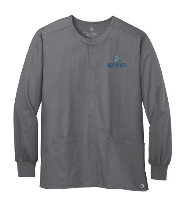 Women's Snap-Front Scrub Jacket [WW3080] - Image 2