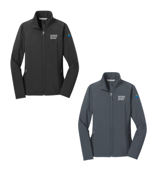 Men and Women's Core Soft Shell Jacket [J317/L317|L#1/SLV] - Image 2