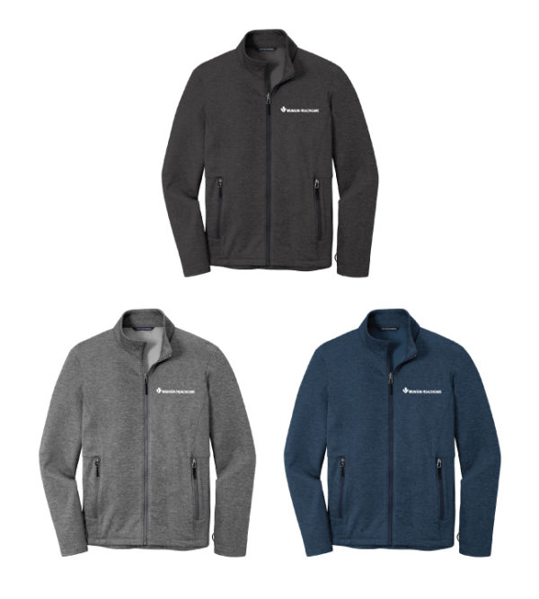 Men's Heather Full-Zip [F905]
