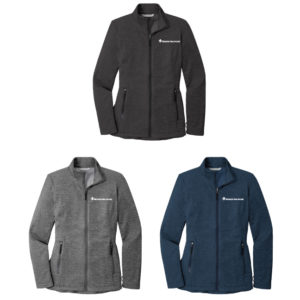Women's Heather Full-Zip [L905]