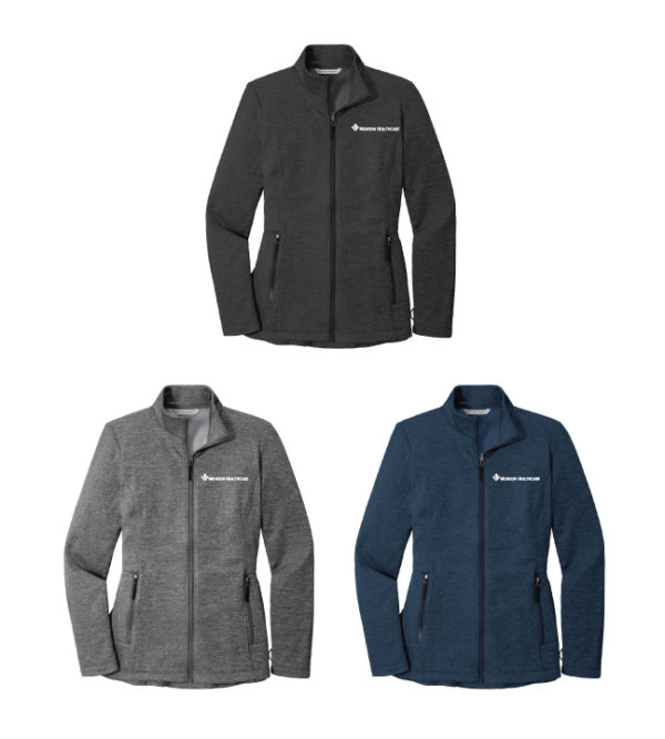 Women's Heather Full-Zip [L905]