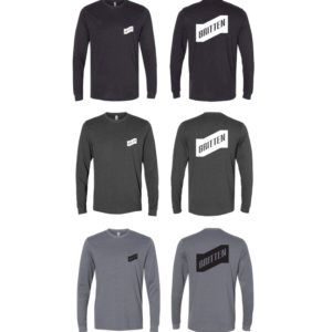 Unisex Britten Sueded Long Sleeve Crew - Britten [NL-6411]