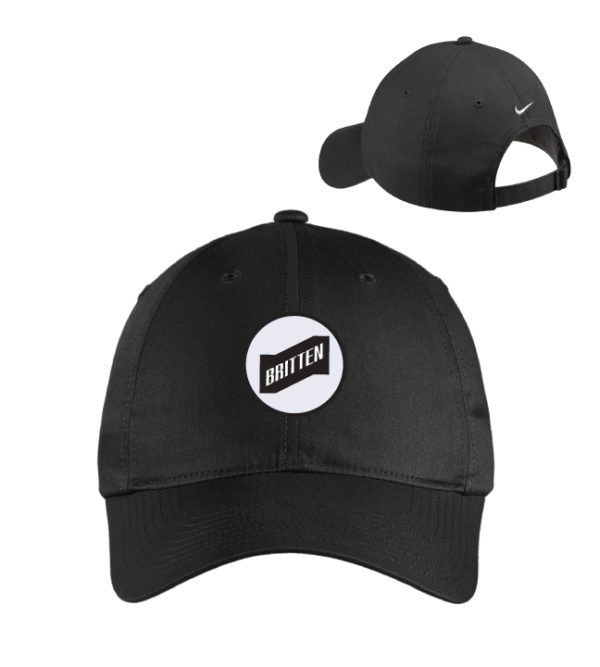 Nike Unstructured Twill Cap with Circle Embroidered Patch - Britten [580087]