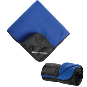 Port Authority® Fleece & Poly Travel Blanket [TB850]